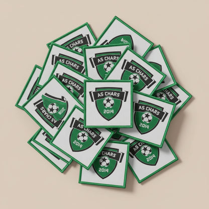 Collection patchs brodés Football