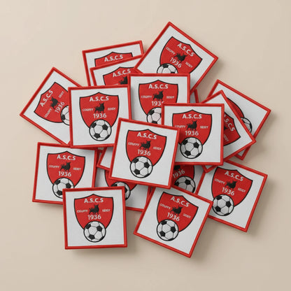 Collection patchs brodés Football