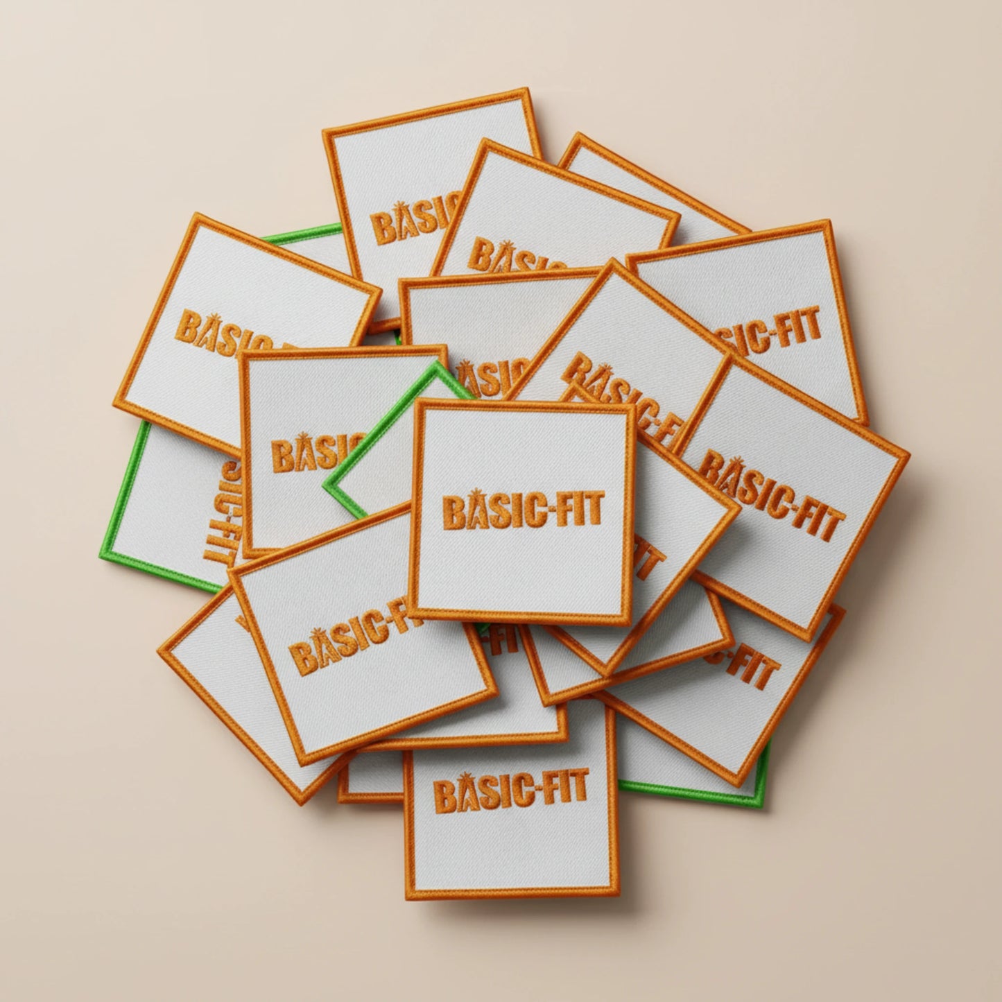 Dos velcro patch brodé PPATCH