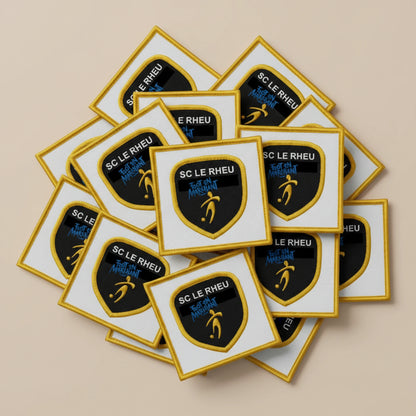 Dos velcro patch brodé PPATCH