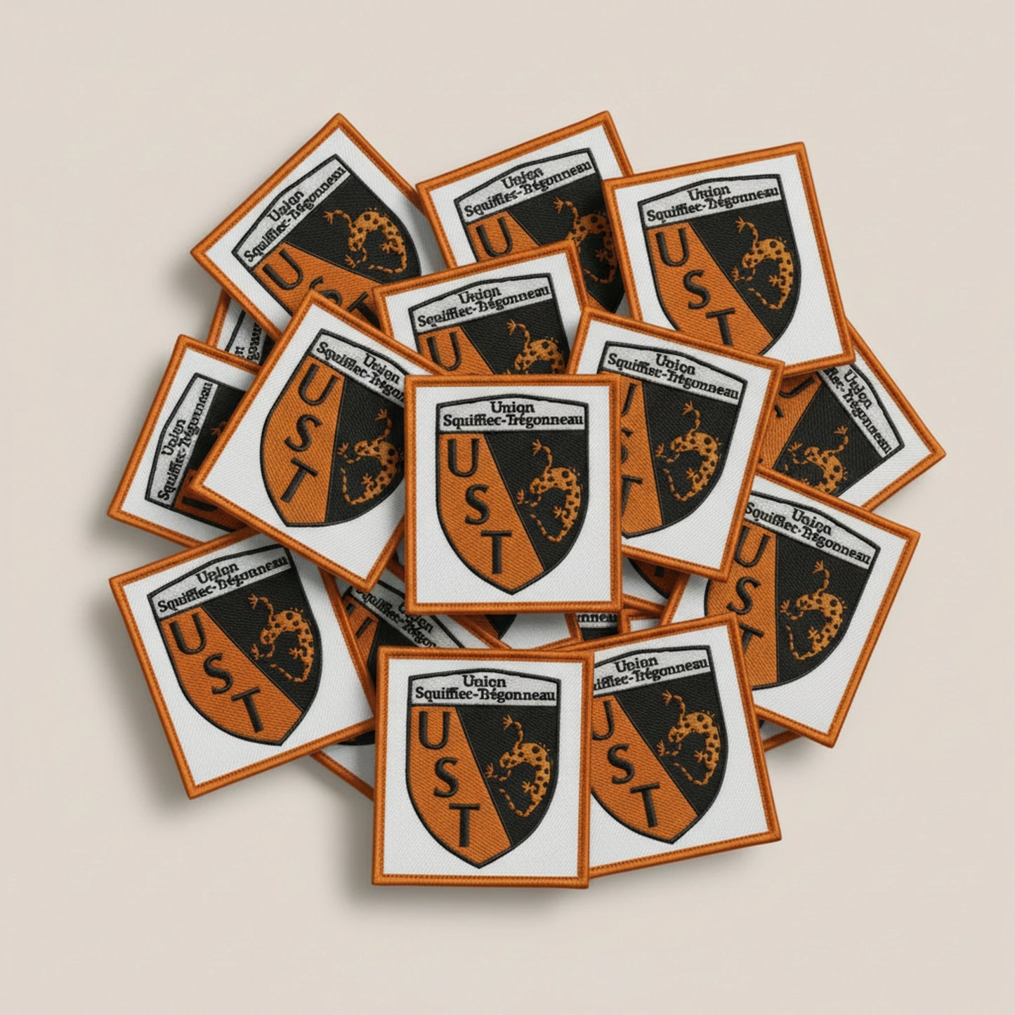 Dos velcro patch brodé PPATCH
