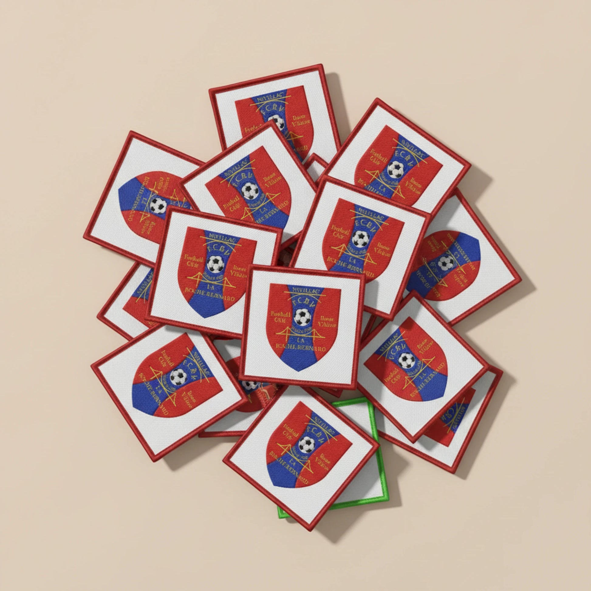 Dos velcro patch brodé PPATCH