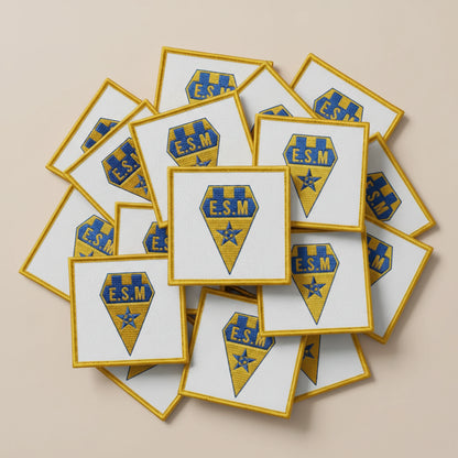 Dos velcro patch brodé PPATCH