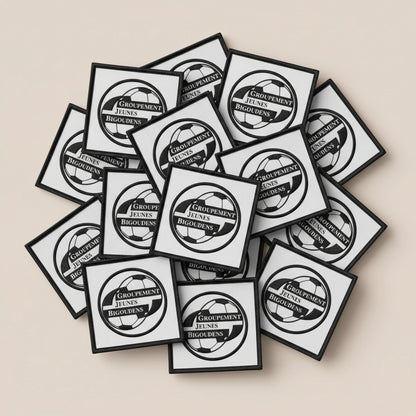 Dos velcro patch brodé PPATCH