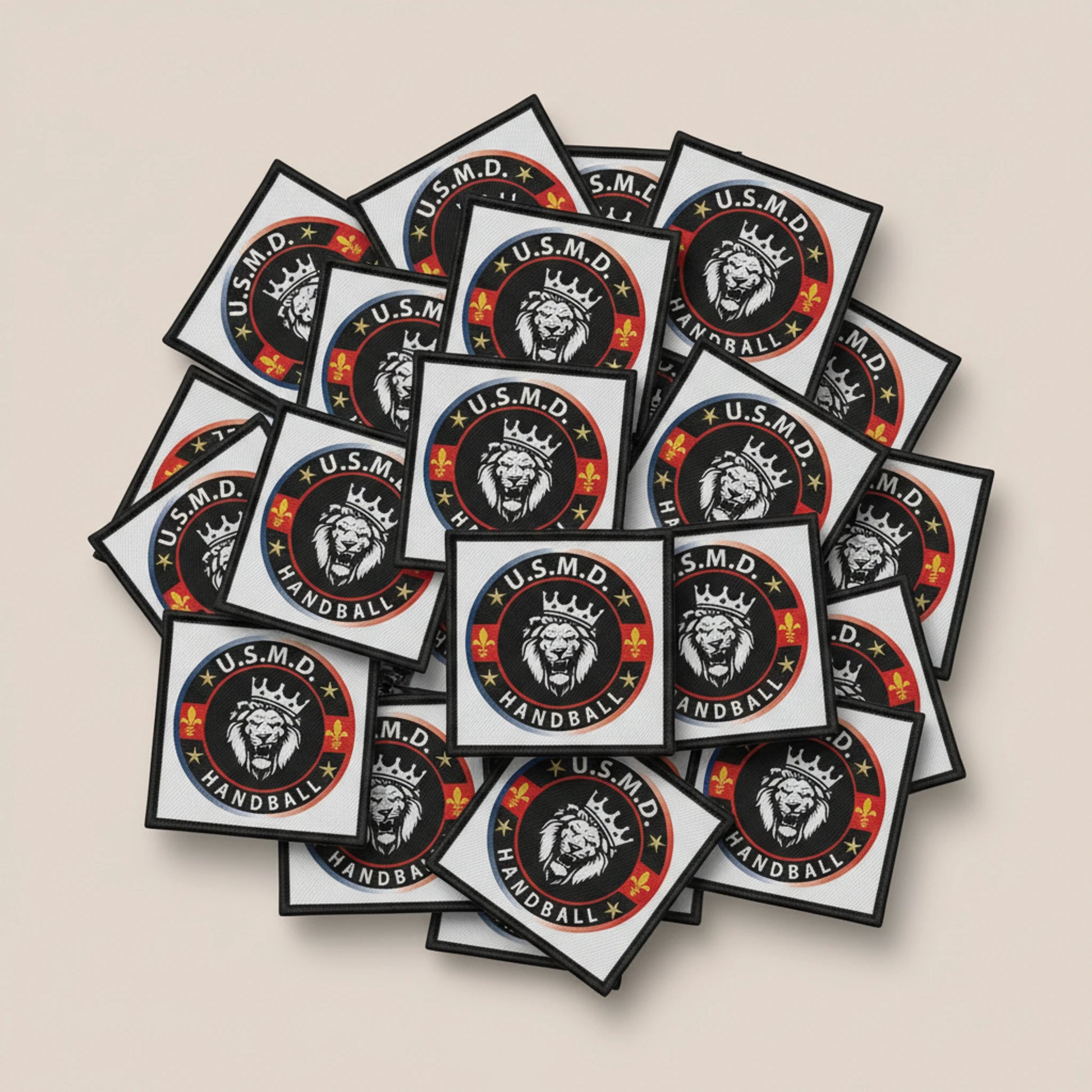 Dos velcro patch brodé PPATCH