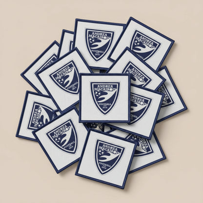 Dos velcro patch brodé PPATCH