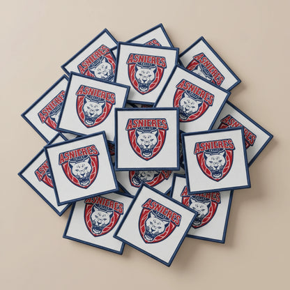 Dos velcro patch brodé PPATCH