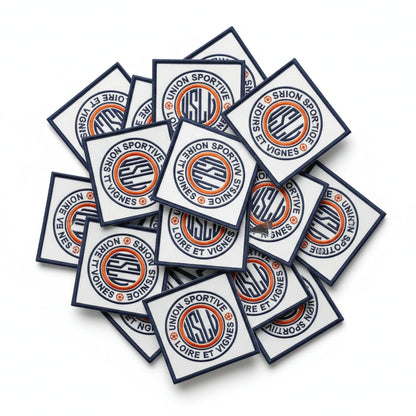 Dos velcro patch brodé PPATCH