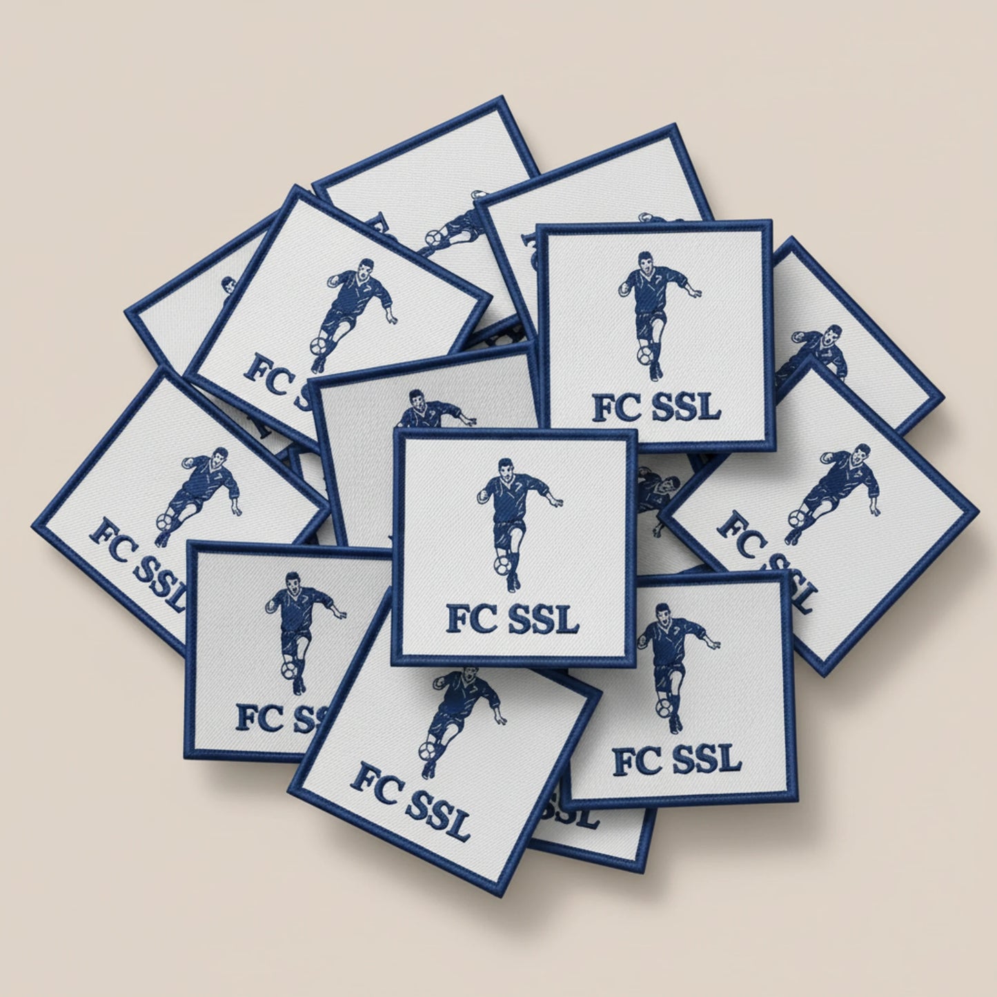 Dos velcro patch brodé PPATCH