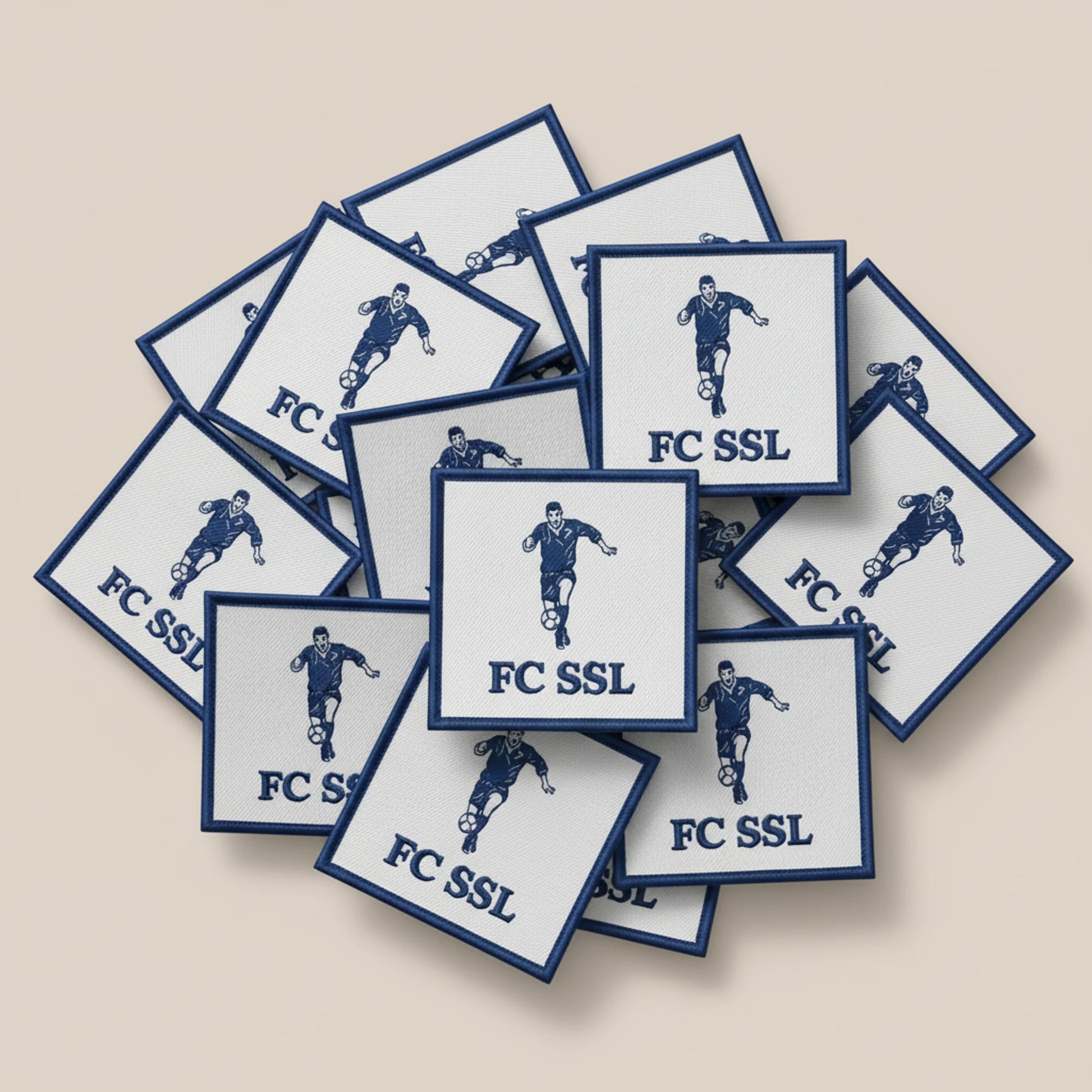Dos velcro patch brodé PPATCH