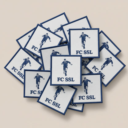 Dos velcro patch brodé PPATCH