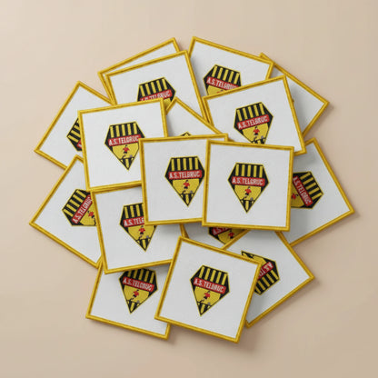 Dos velcro patch brodé PPATCH