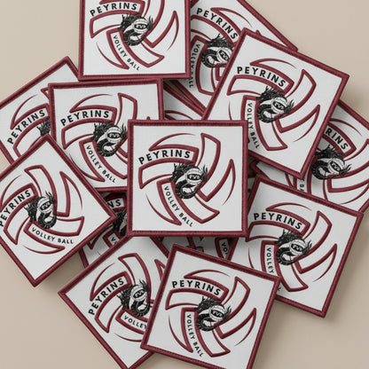 Dos velcro patch brodé PPATCH