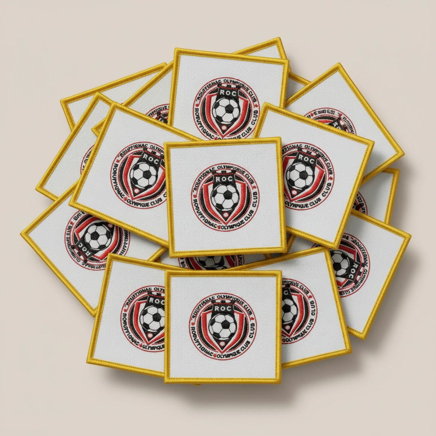 Dos velcro patch brodé PPATCH