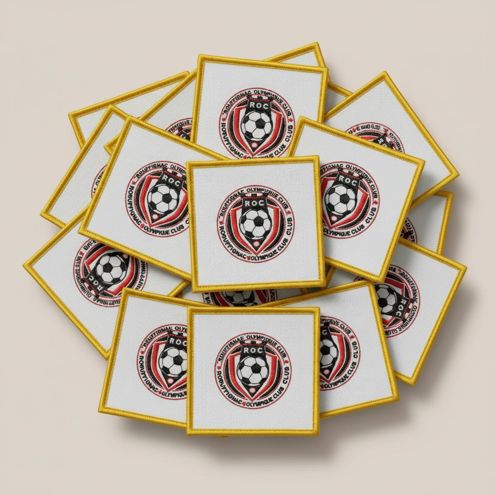Dos velcro patch brodé PPATCH