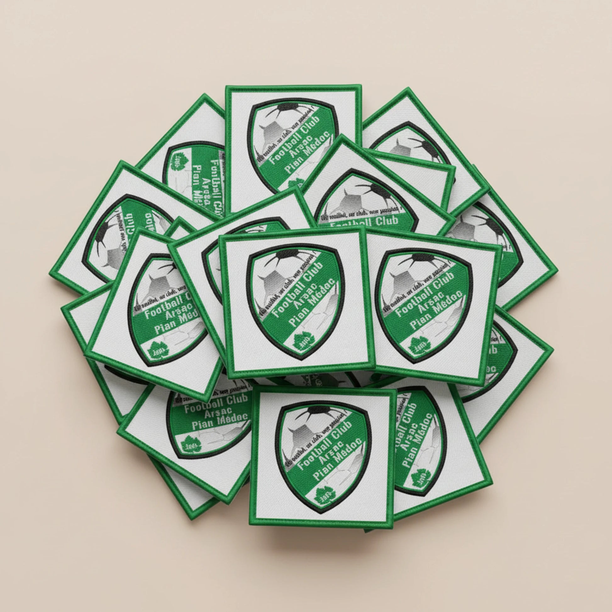 Dos velcro patch brodé PPATCH