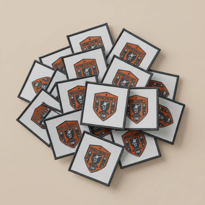 Dos velcro patch brodé PPATCH