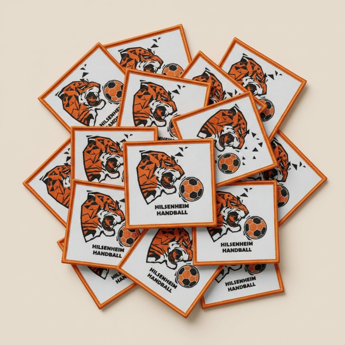 Dos velcro patch brodé PPATCH