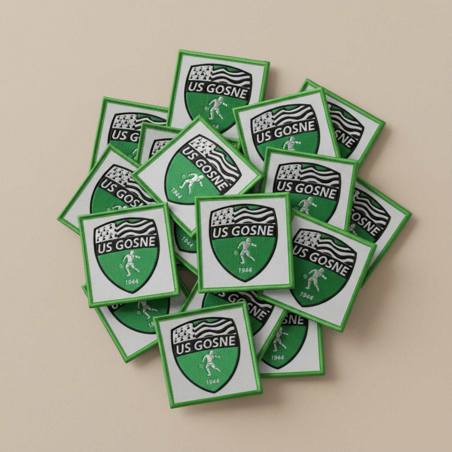 Dos velcro patch brodé PPATCH