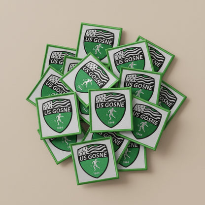 Dos velcro patch brodé PPATCH