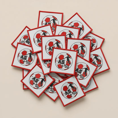 Dos velcro patch brodé PPATCH