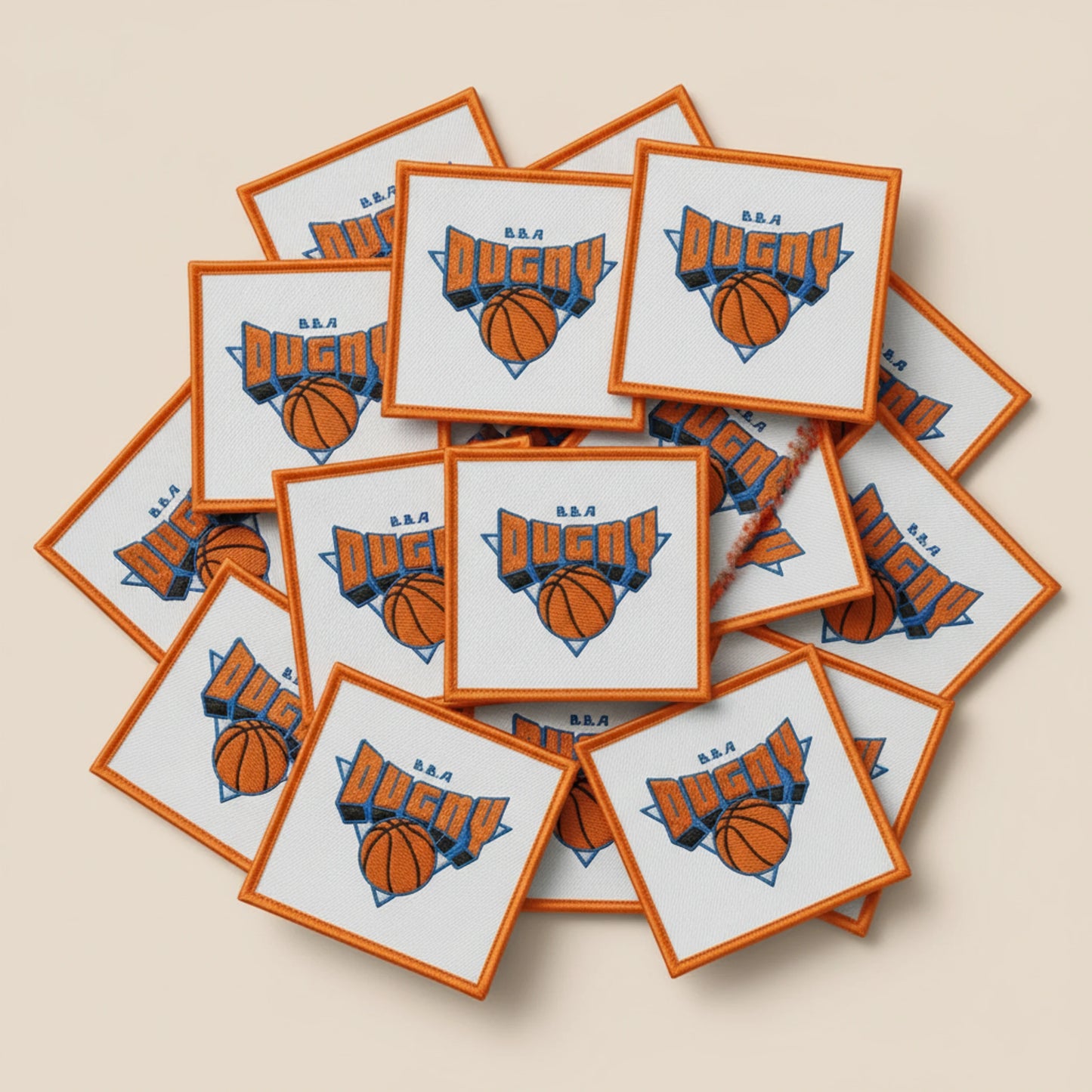 Collection patchs brodés Basketball