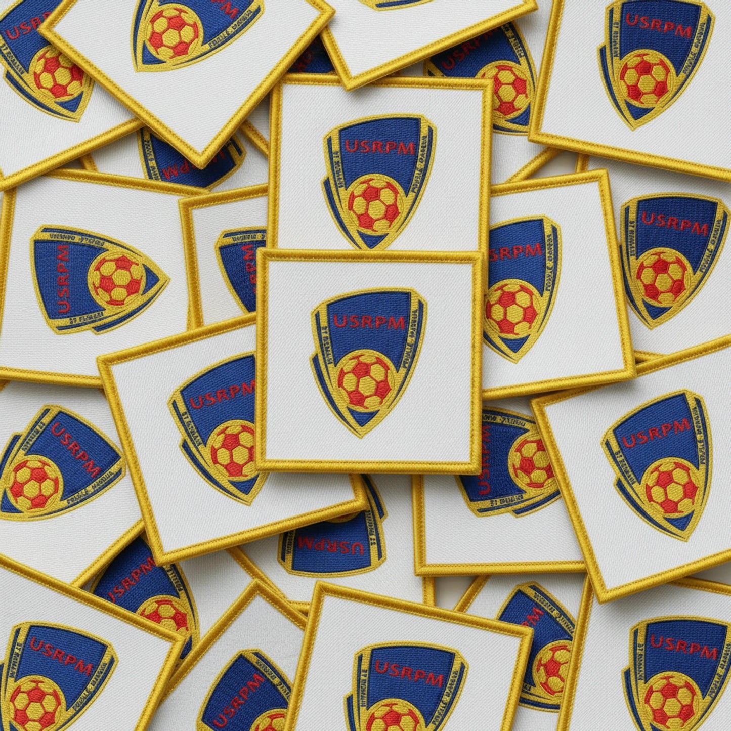 Dos velcro patch brodé PPATCH
