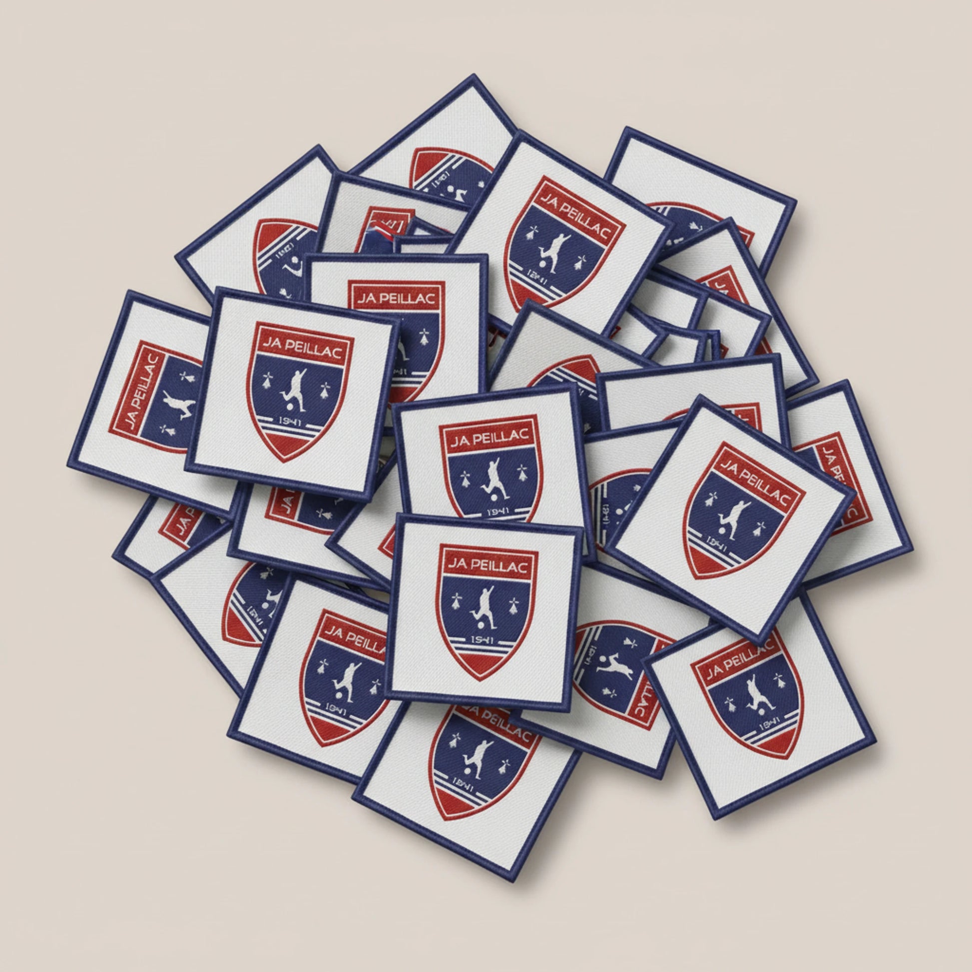 Dos velcro patch brodé PPATCH