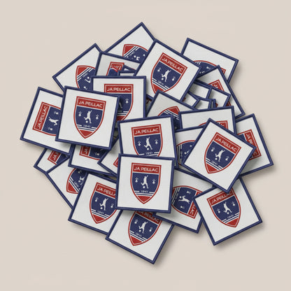 Dos velcro patch brodé PPATCH