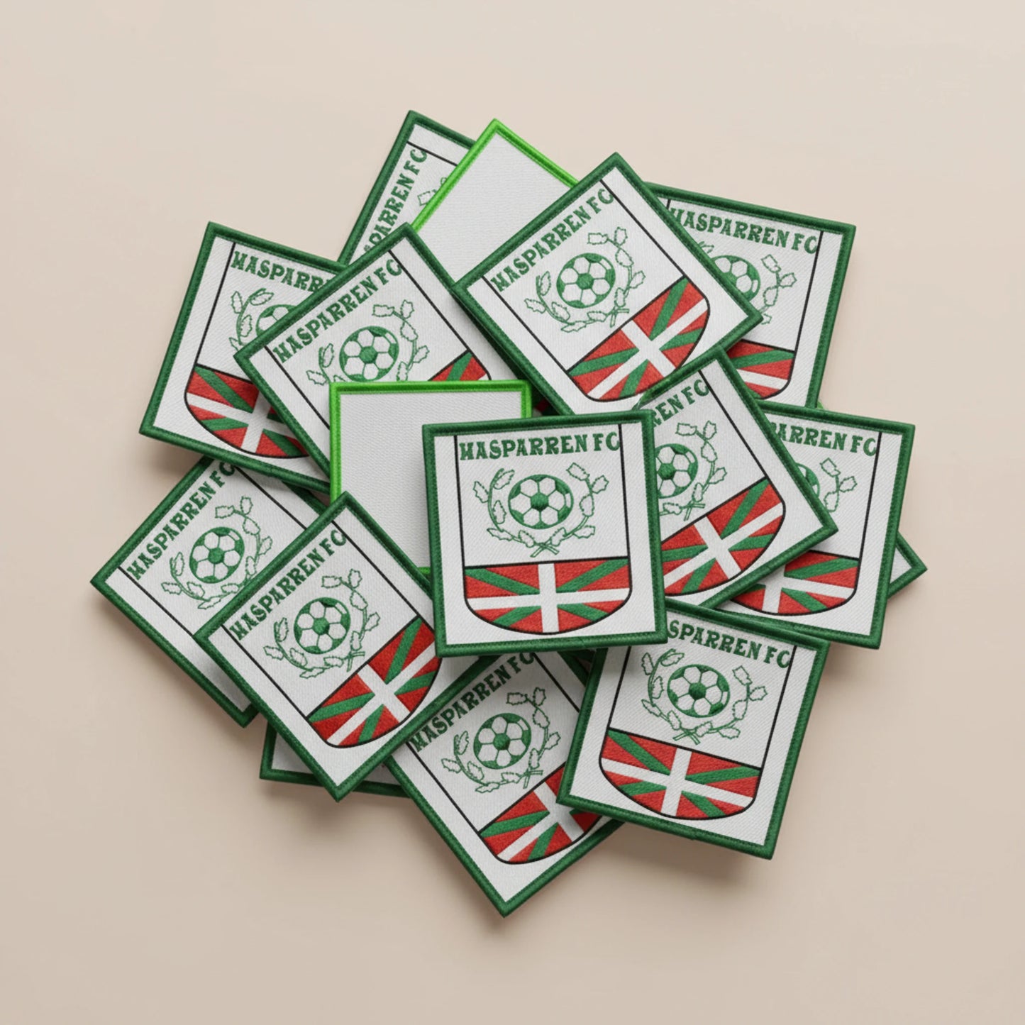 Dos velcro patch brodé PPATCH