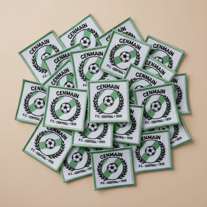Dos velcro patch brodé PPATCH
