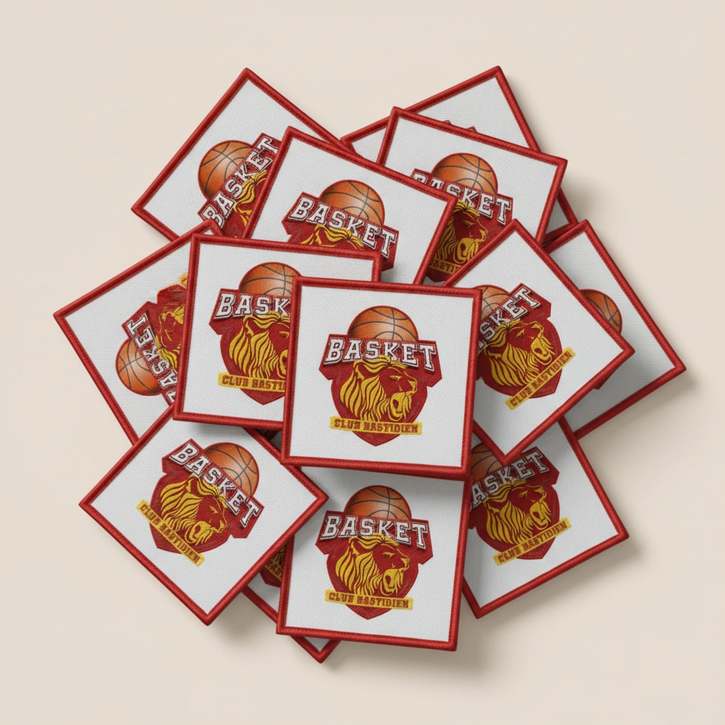 Collection patchs brodés Basketball