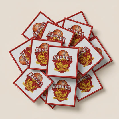 Collection patchs brodés Basketball