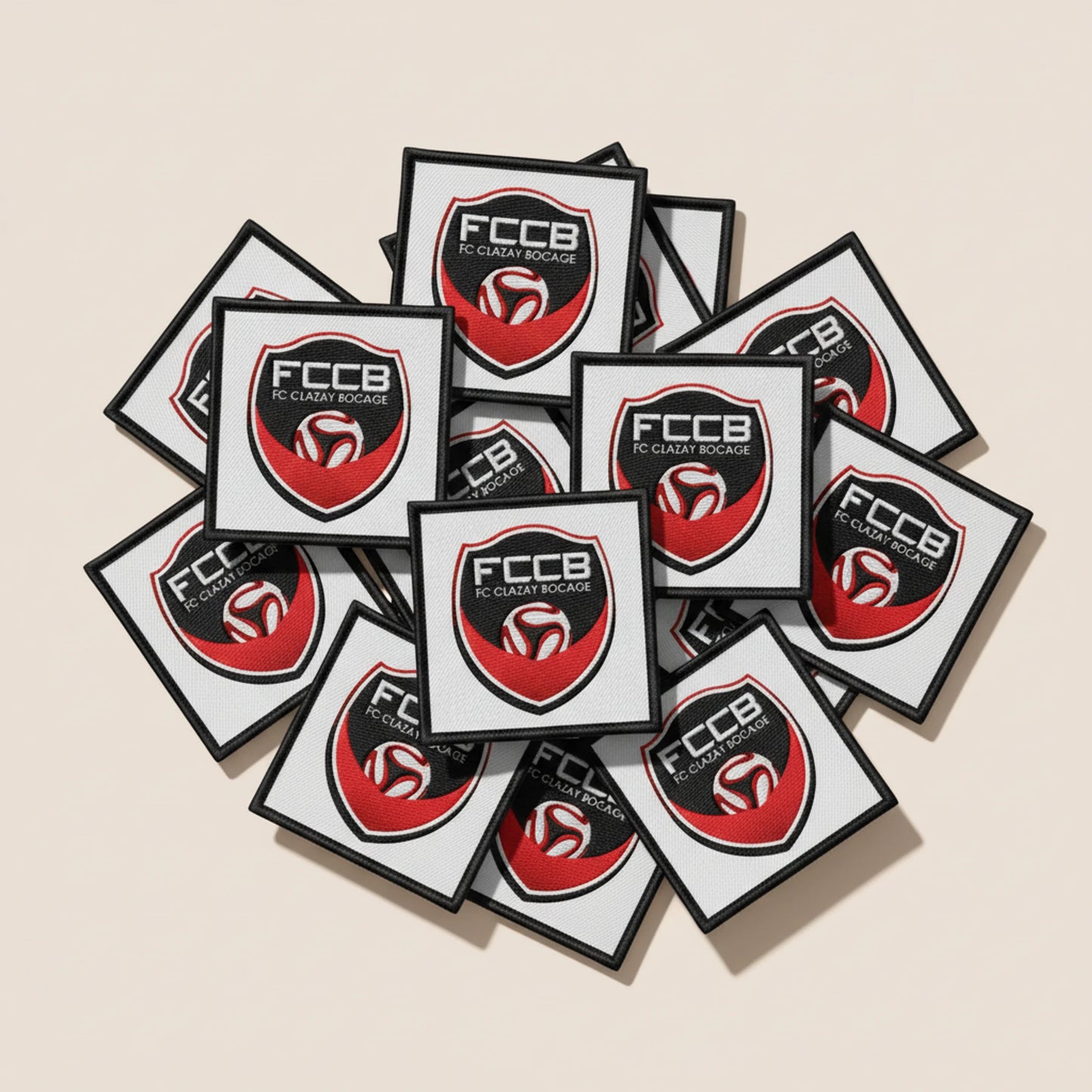 Dos velcro patch brodé PPATCH