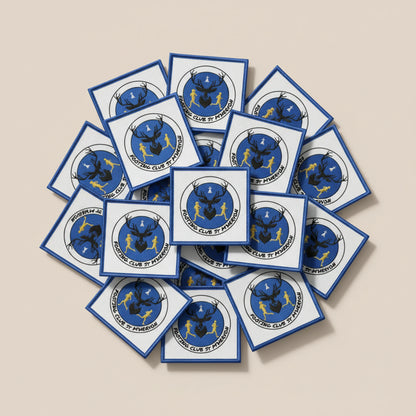 Dos velcro patch brodé PPATCH