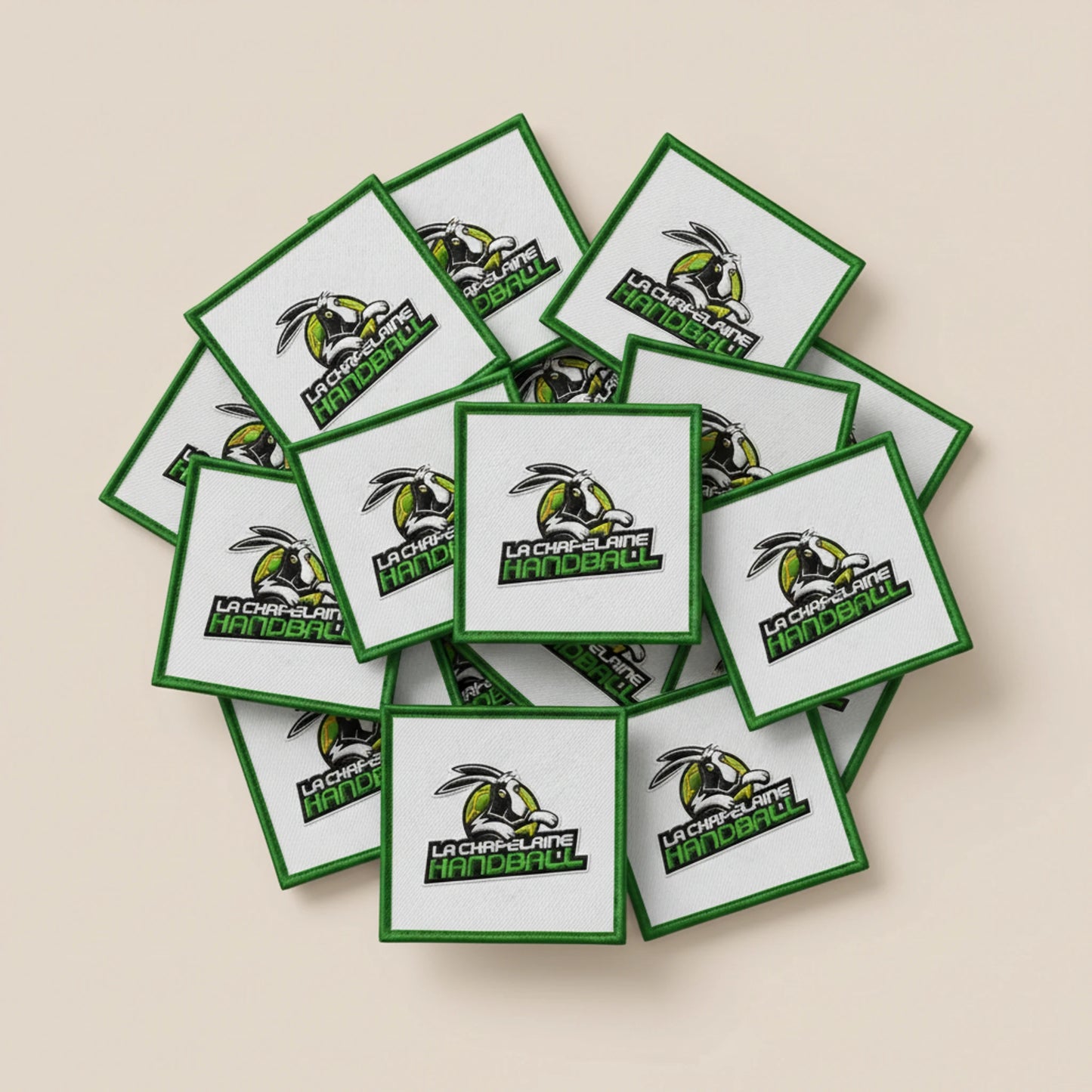 Dos velcro patch brodé PPATCH