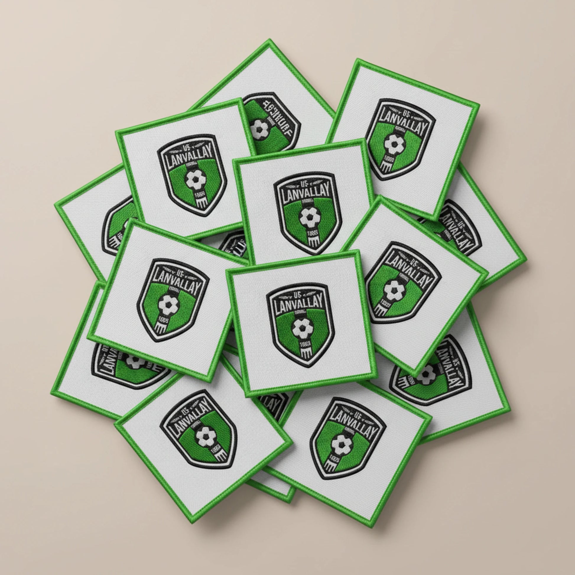 Dos velcro patch brodé PPATCH