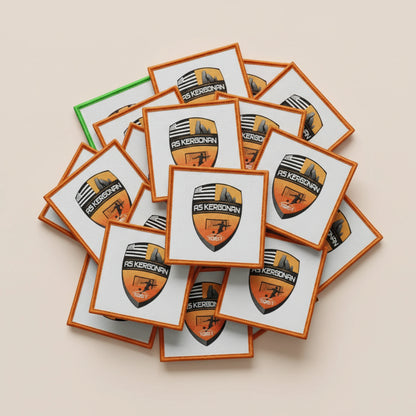Dos velcro patch brodé PPATCH