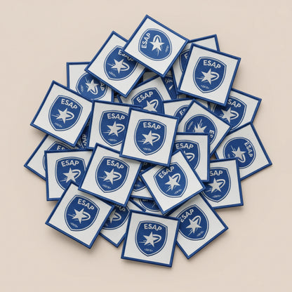 Dos velcro patch brodé PPATCH