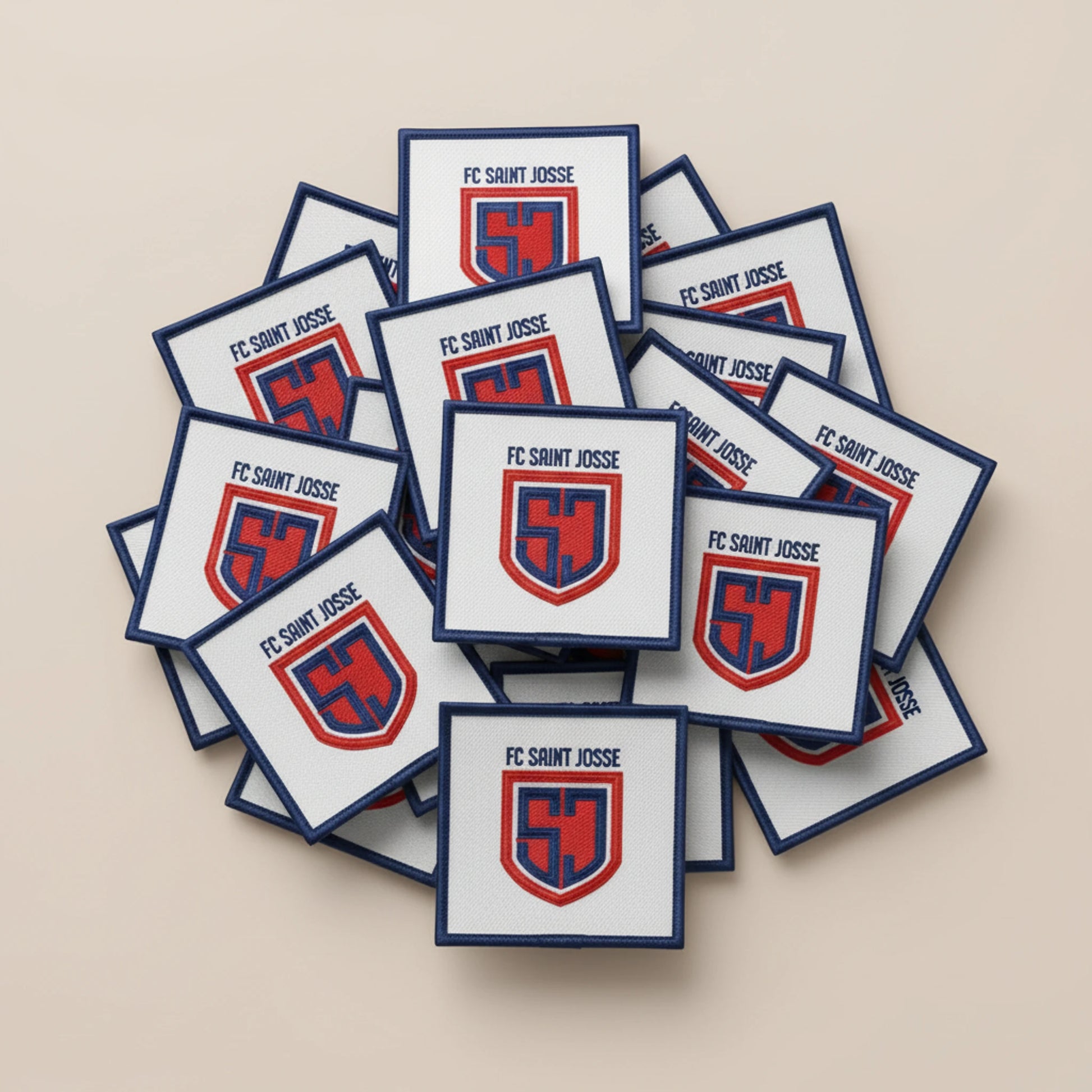 Dos velcro patch brodé PPATCH