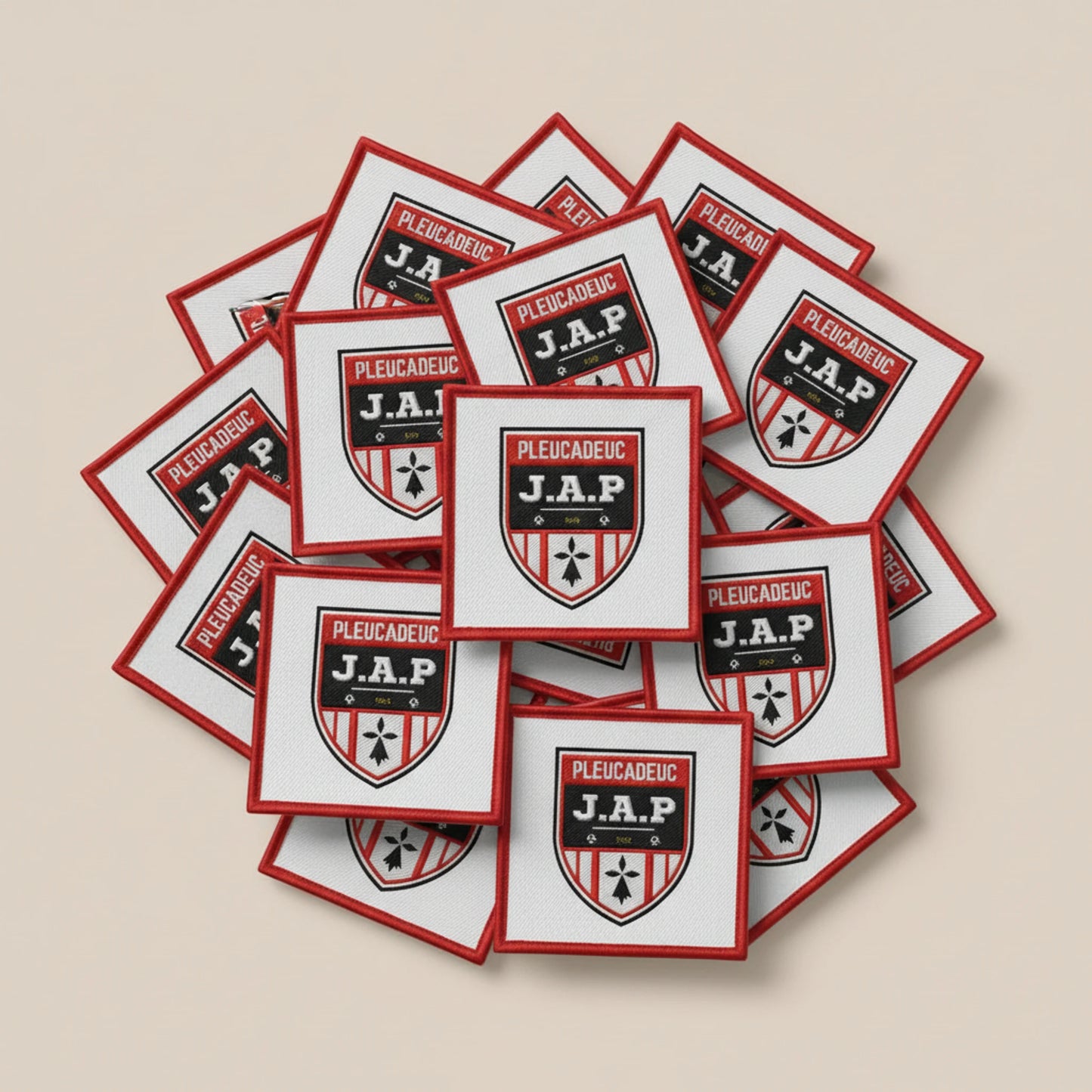 Dos velcro patch brodé PPATCH