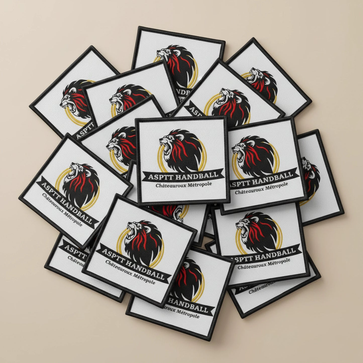 ASPTT Chateauroux - Dos velcro