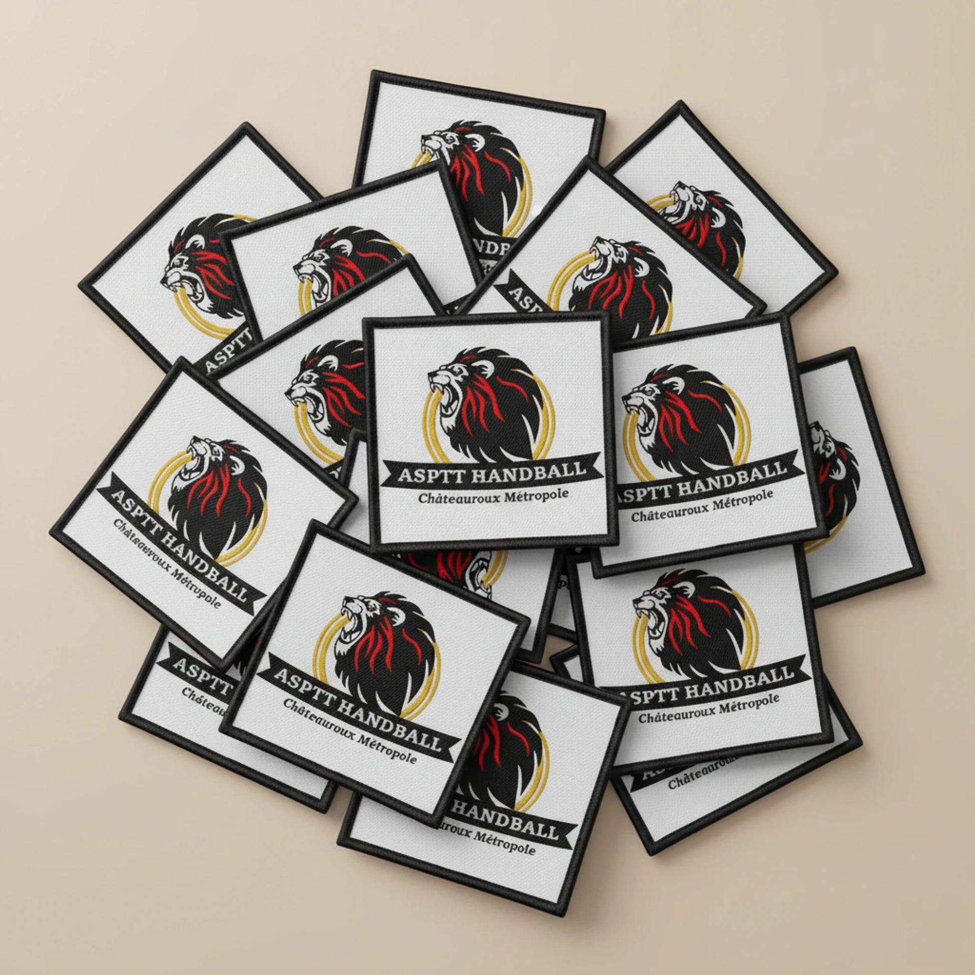 ASPTT Chateauroux - Dos velcro