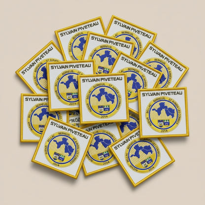 Dos velcro patch brodé PPATCH