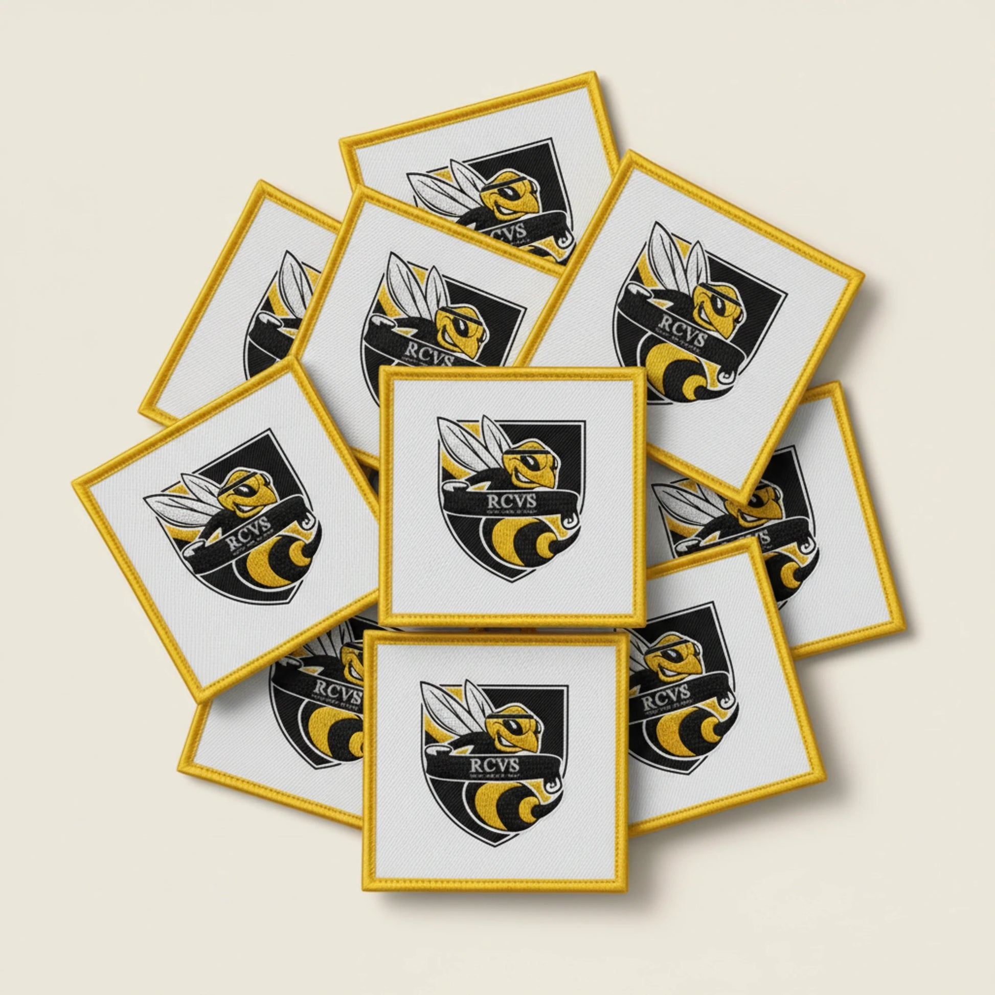 Dos velcro patch brodé PPATCH