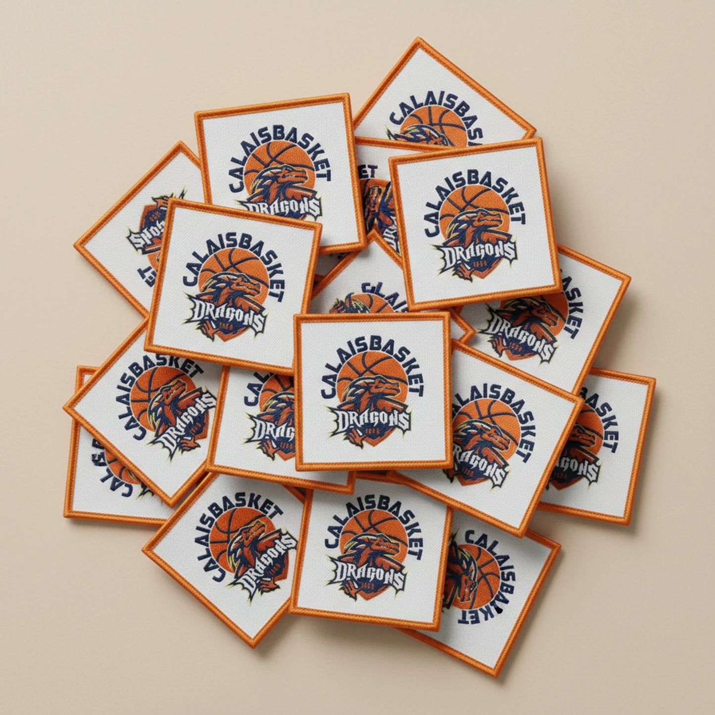 Dos velcro patch brodé PPATCH