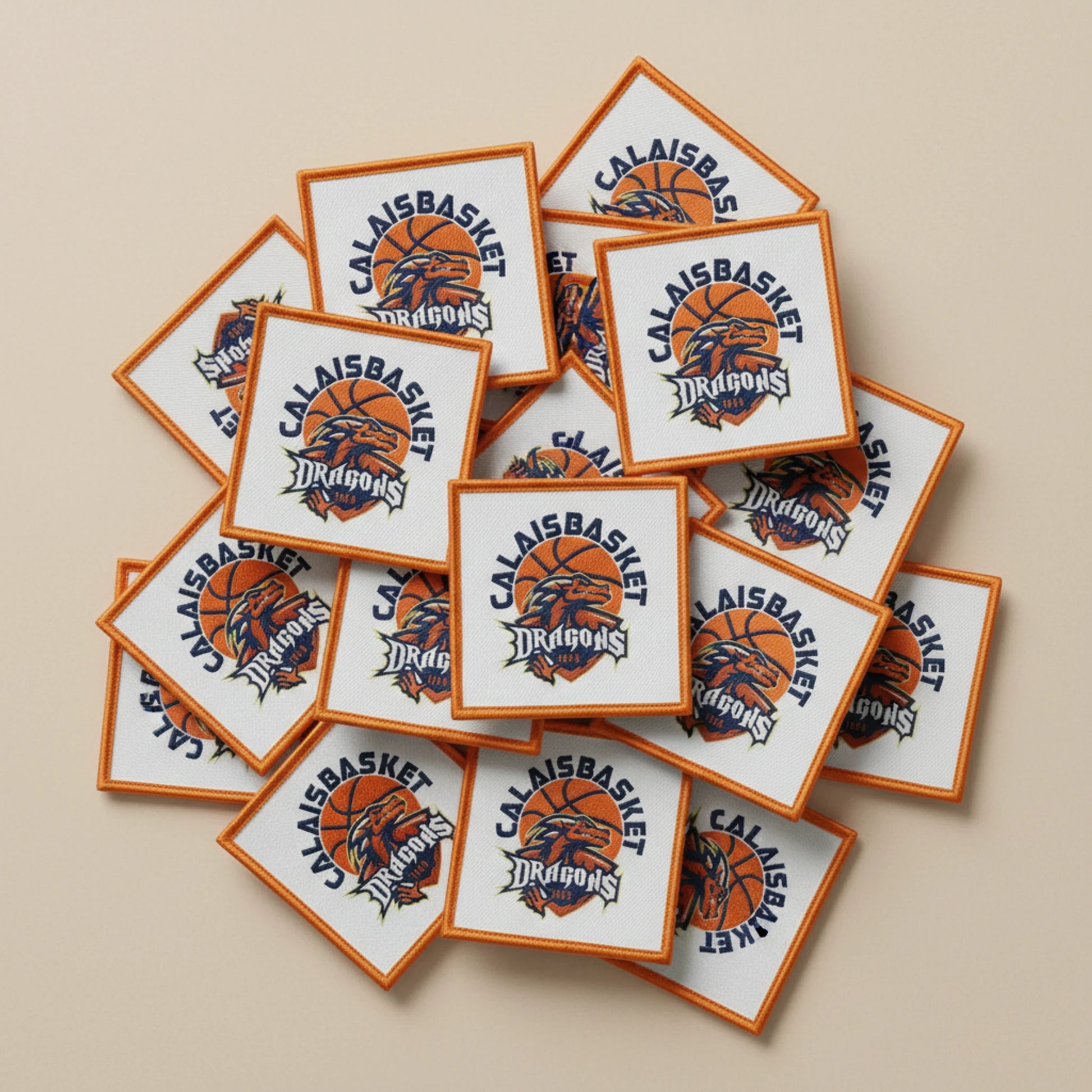 Dos velcro patch brodé PPATCH