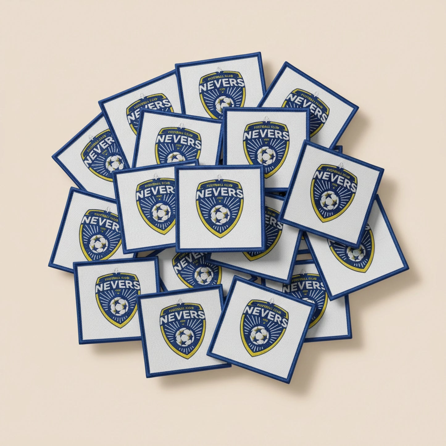 Collection patchs brodés Football