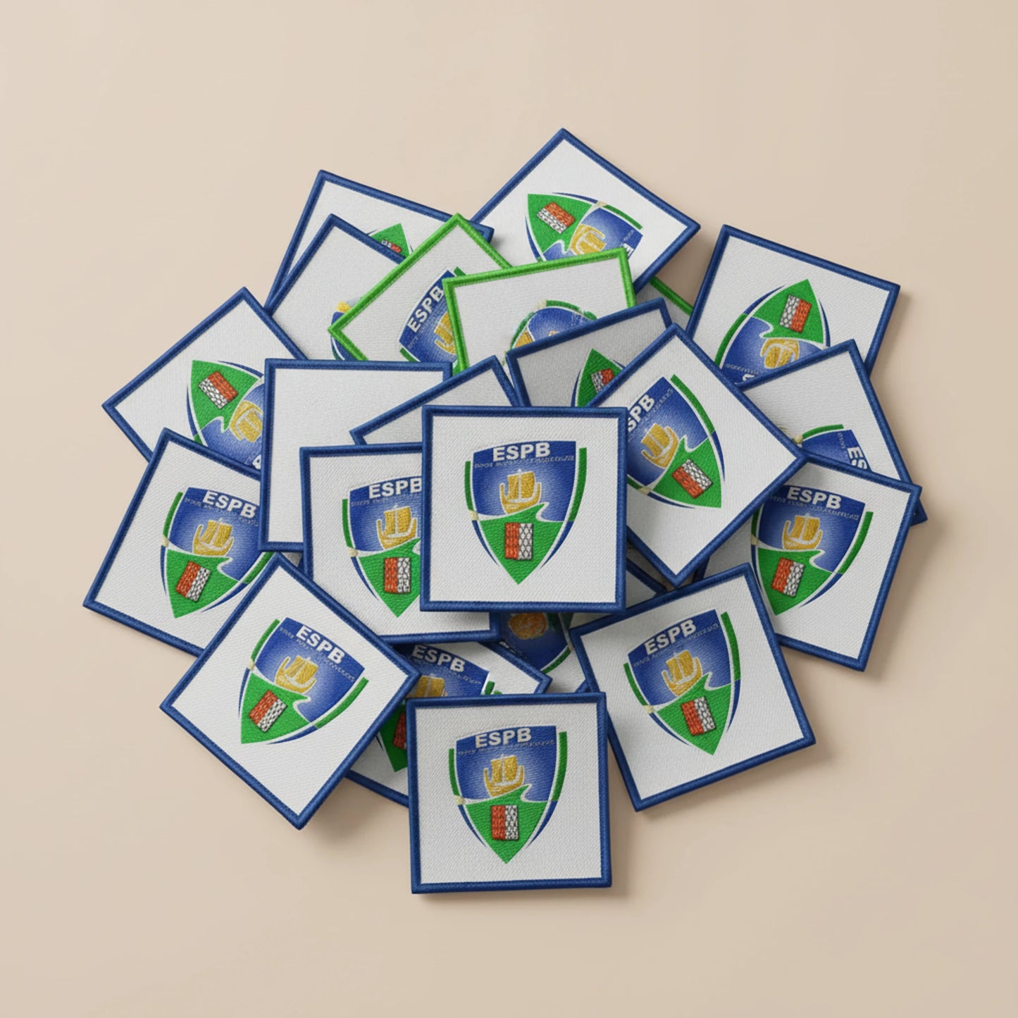 Dos velcro patch brodé PPATCH