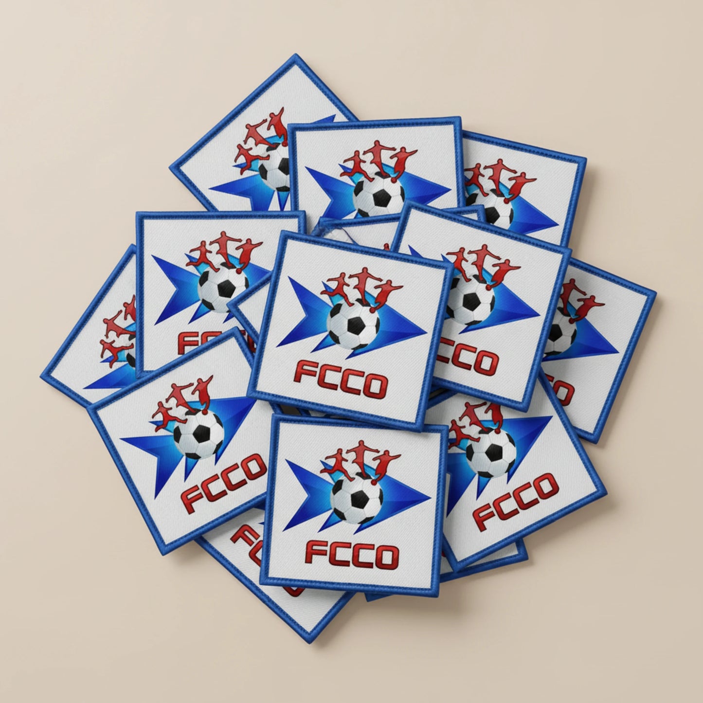 Dos velcro patch brodé PPATCH